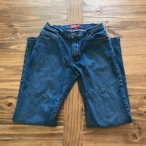 2/$22 Arizona Relaxed Straight Jeans Sz. 30x32
